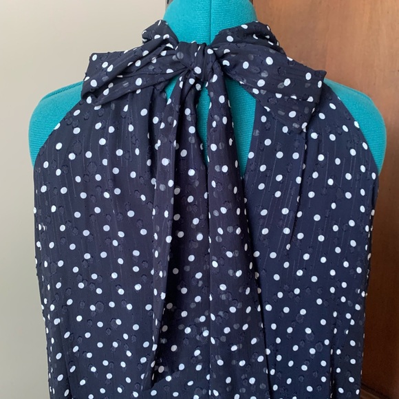 Alex Marie Halter Dress Isabel Polka-dot navy blue - Picture 9 of 10